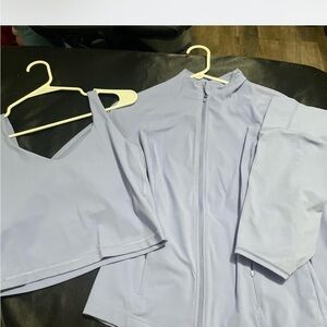 Light Blue Activewear Set